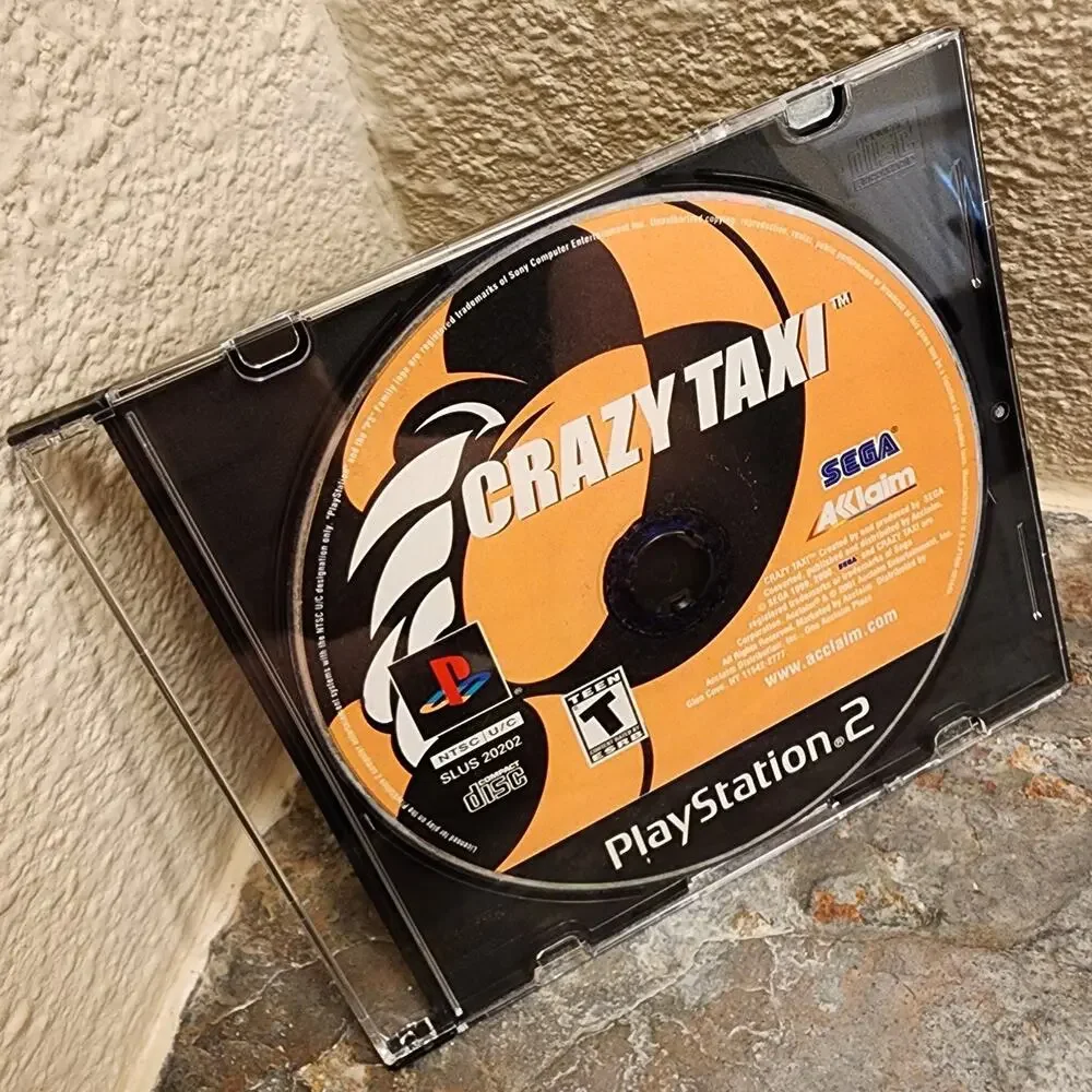 Game - Crazy Taxi - PS2 - Sega - Acclaim